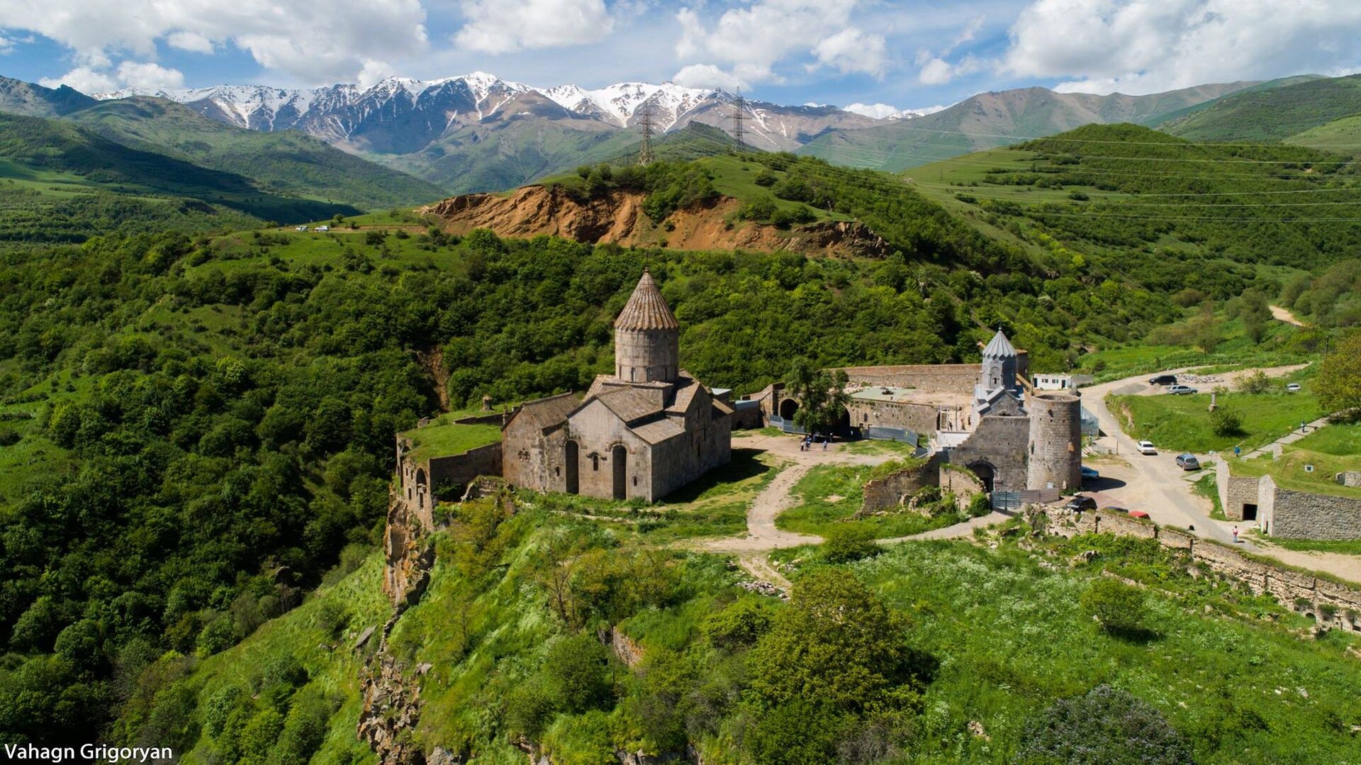 Monastère de Tatev perché au-dessus des gorges du Vorotan, Syunik